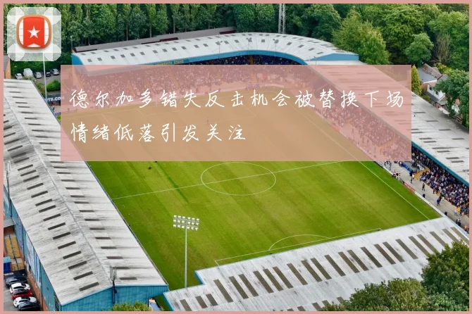 德尔加多错失反击机会被替换下场情绪低落引发关注